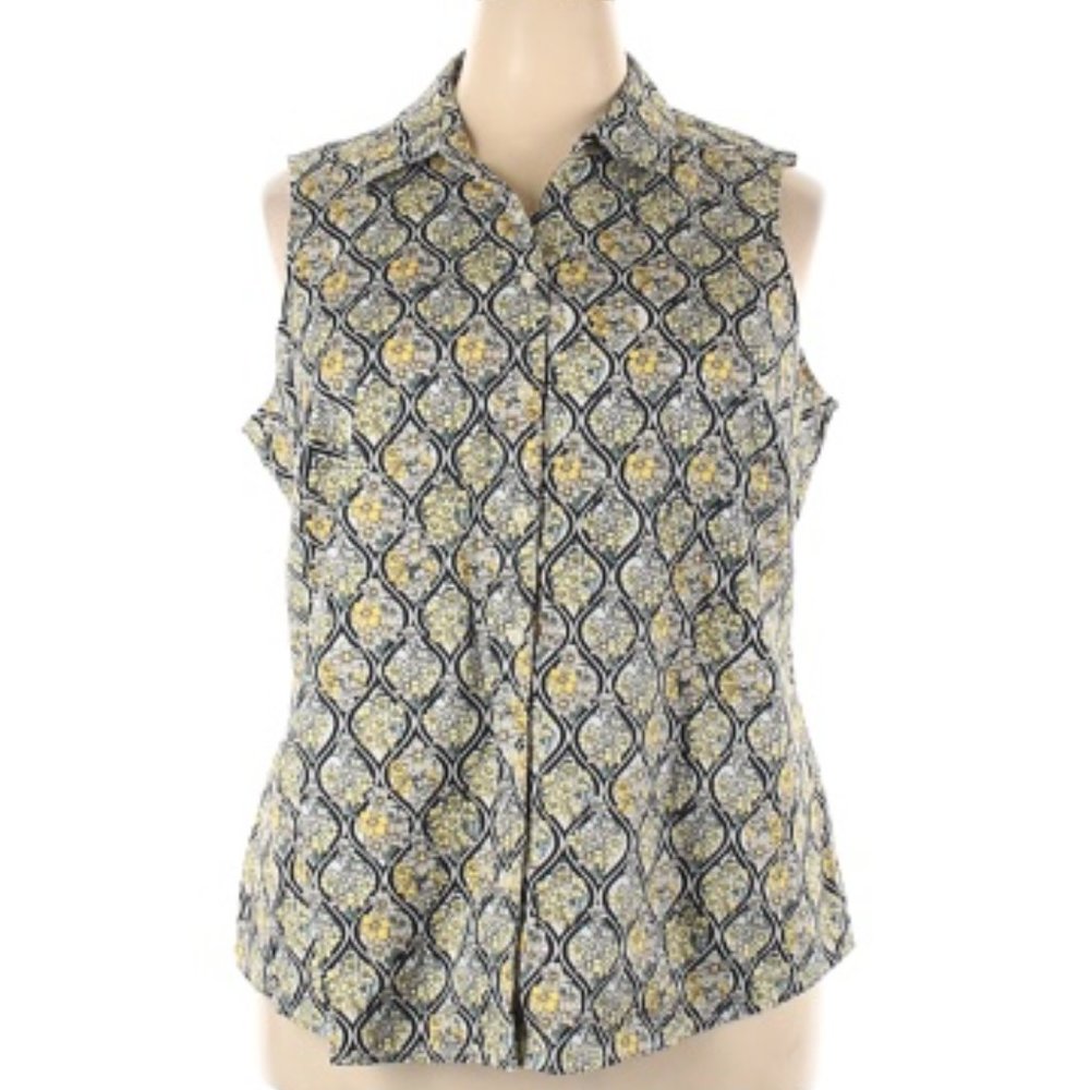 Charter Club Sleeveless Shirt, FINAL MARKDOWN